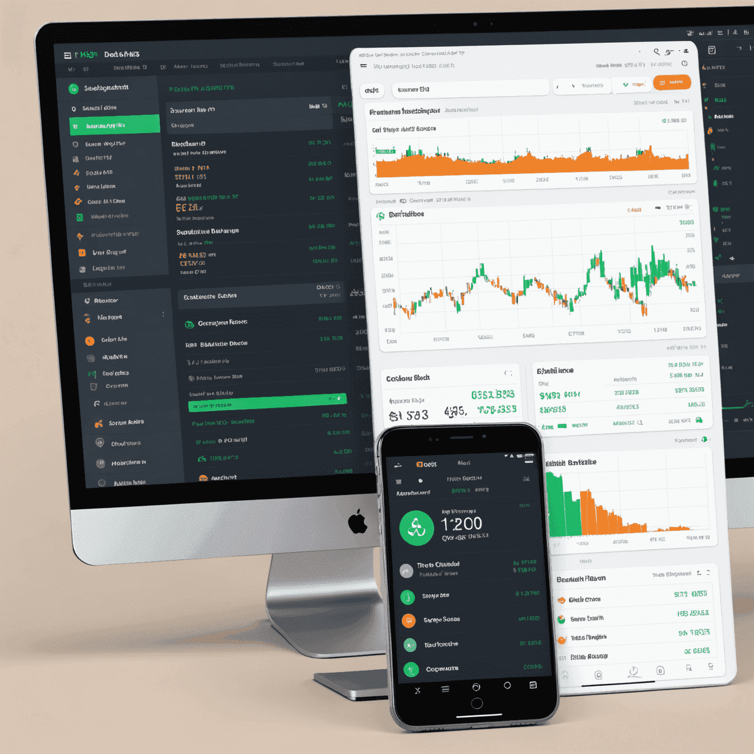 An interface of an arbitrage scanner showing price differences across multiple crypto exchanges